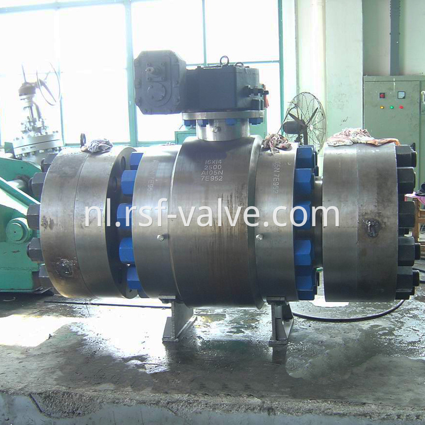 Trunnion Mounted Ball Valve Class2500 2